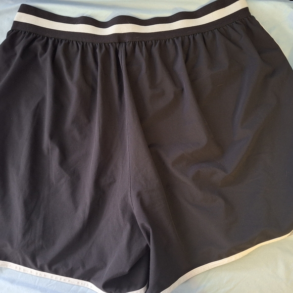 Women's Black Athletic Shorts - Picture 3 of 5